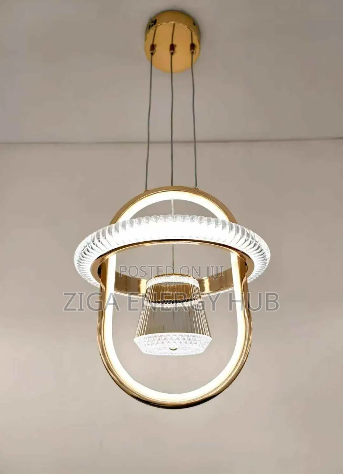 Simple Drop Chandelier Light