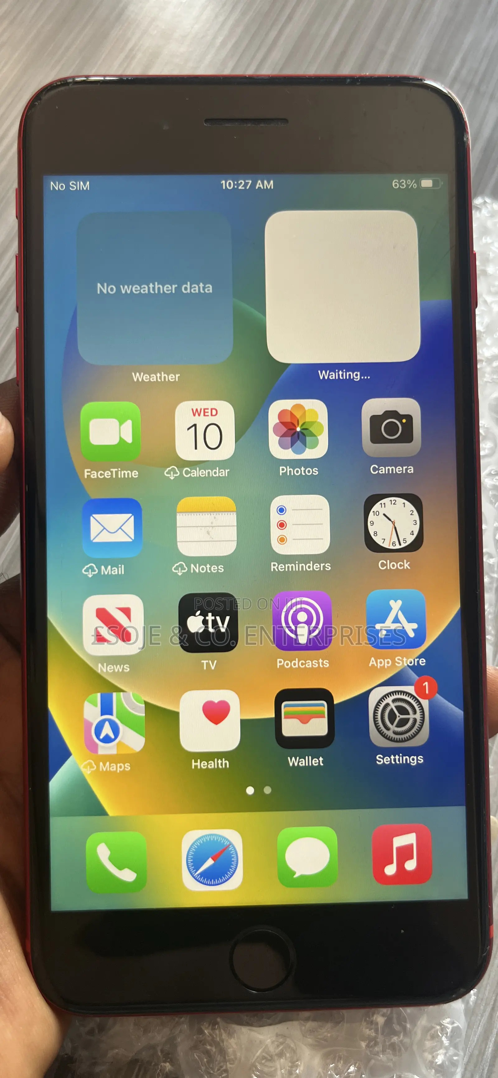 Apple iPhone 8 Plus 256 GB Red