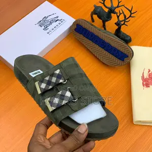 Original Burberry Strap Slippers