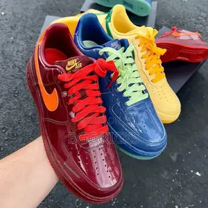 Brand New Nike Air Force 1 Low Premium Patent Leather Sneakers