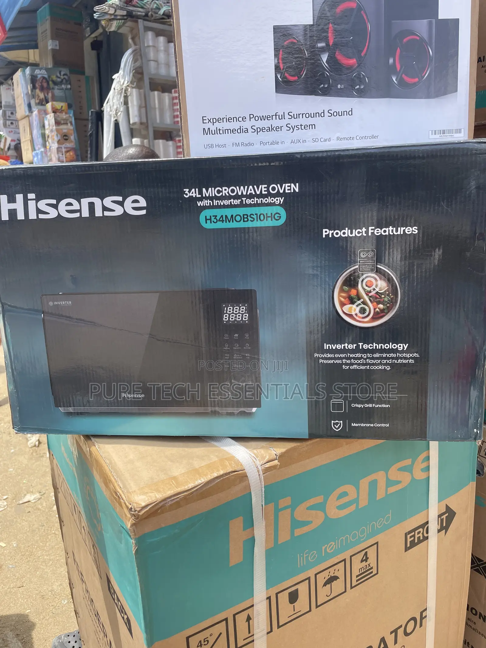 Original Hisense Inverter 34liters Microwave Oven