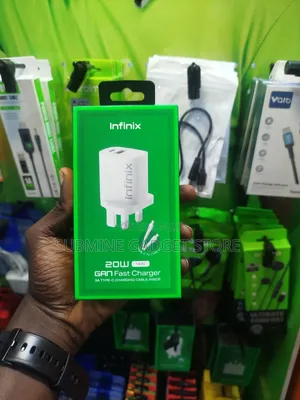 Infinix 20w Gan Charger