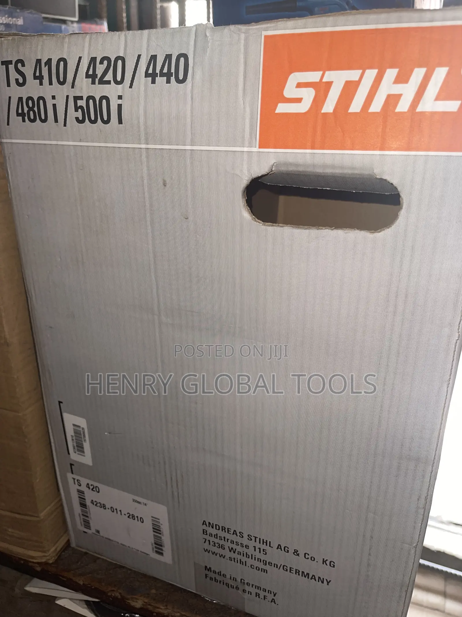 14” Sthil Asphalt Concrete Industrial Cutting Machine