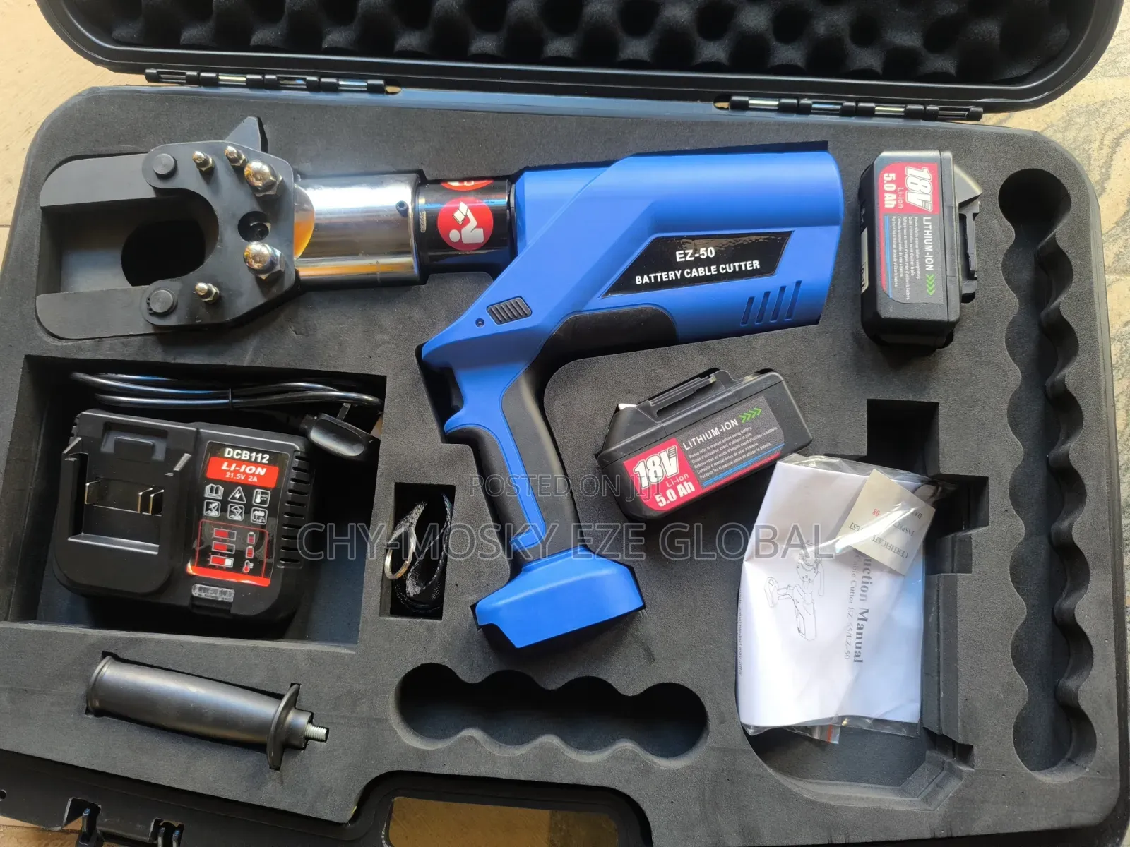 Cordless/Battery Cable Cutter (50mm/2")