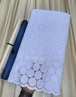 All White Cord Lace