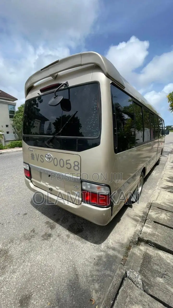 Toyota Coaster 2017 Gold