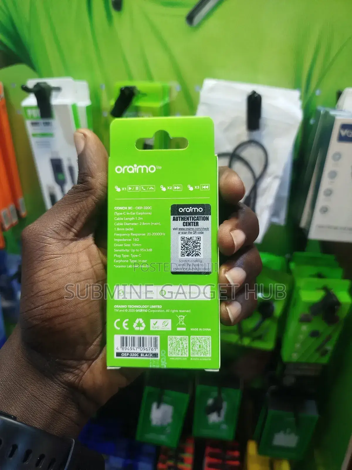 Oraimo Typec Earpiece