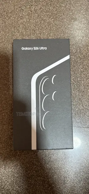 New Samsung Galaxy S26 Ultra 5G 1 TB Black