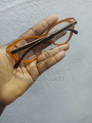 Beautiful Glasses With Touch of Orange