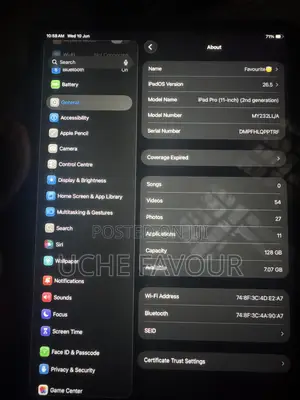 Apple iPad Pro 11 (2020) 128 GB Gray