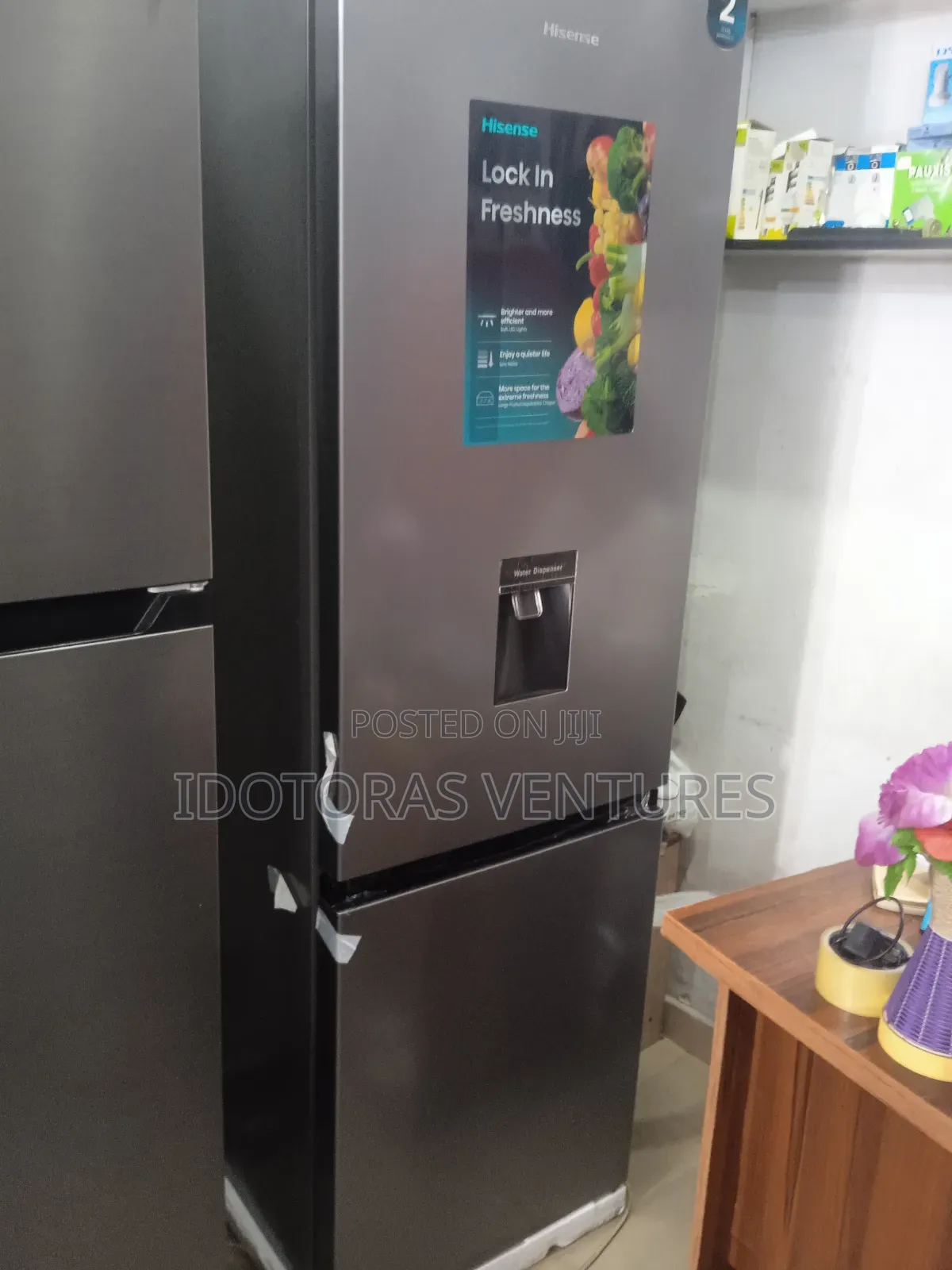 Hisense Double Door Bottom Refrigerator 262l