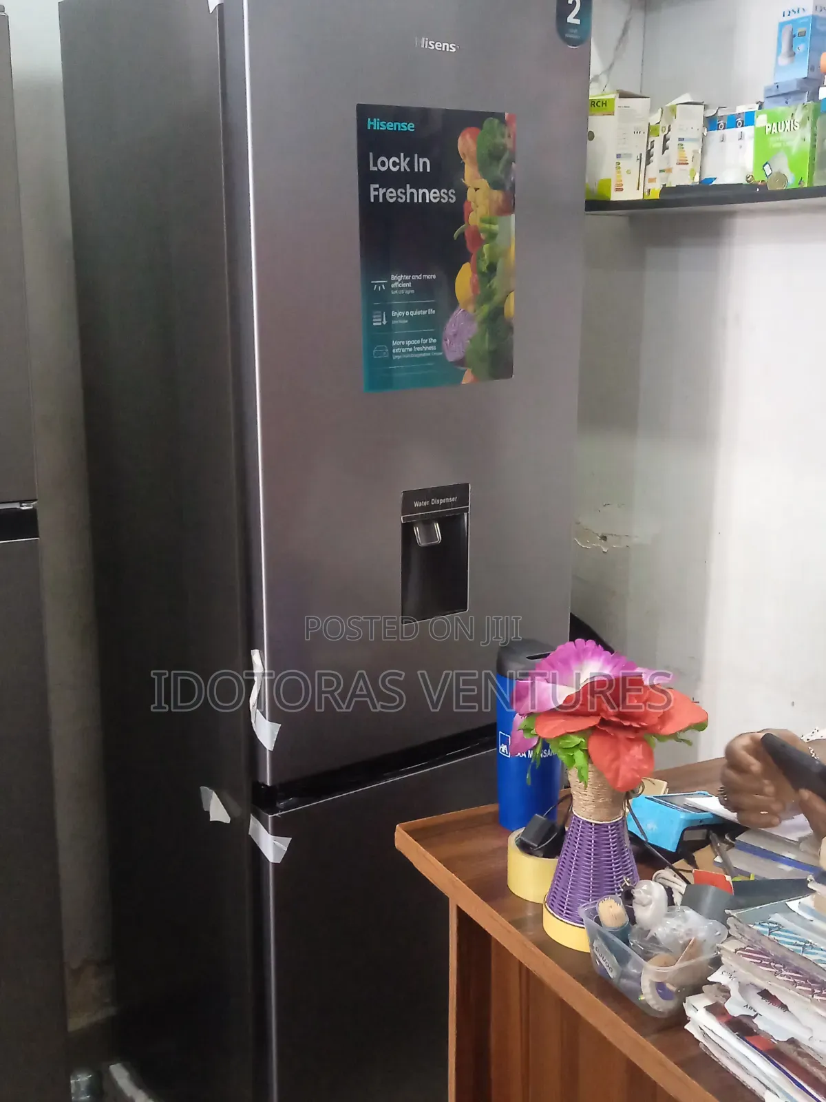 Hisense Double Door Bottom Refrigerator 262l