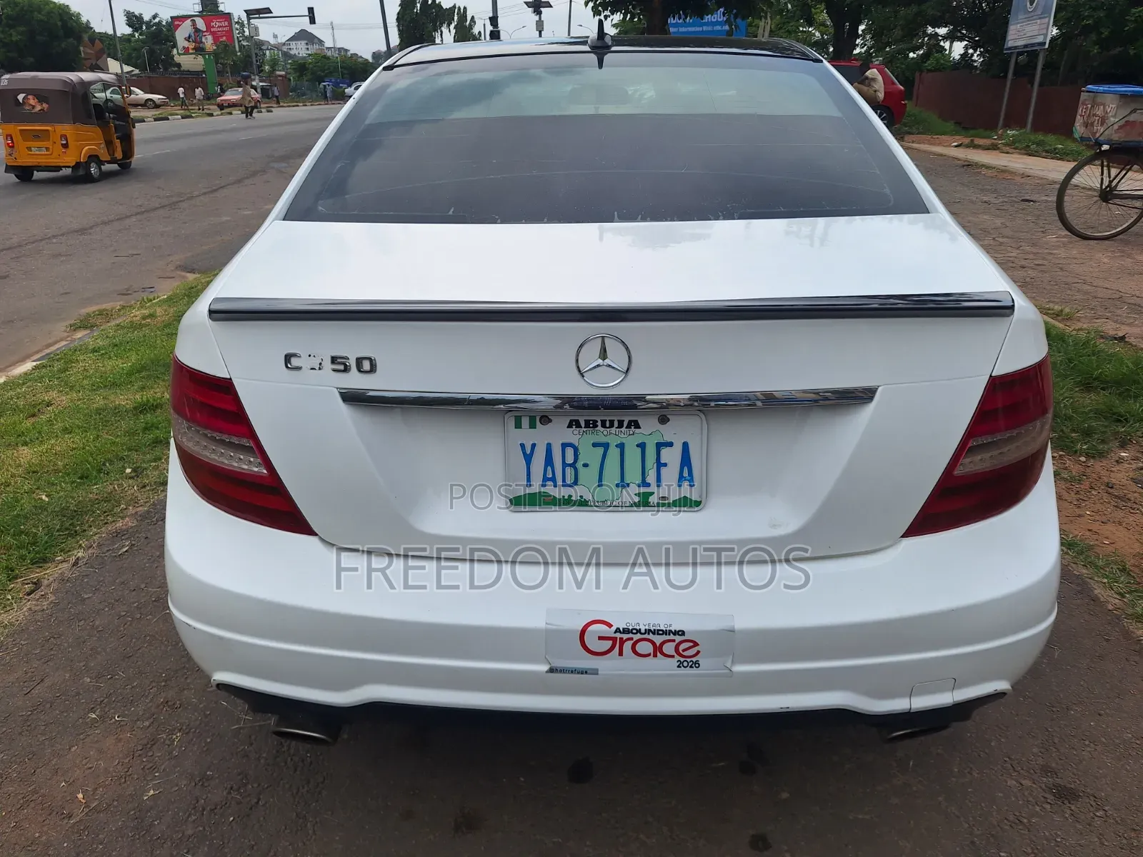 Mercedes-Benz C250 2008 White