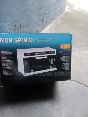 Brand New Iron Germix Sterilizer Machine
