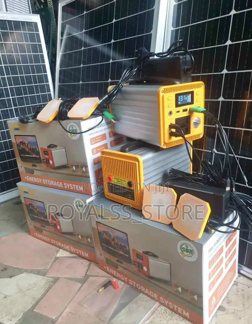 300watts Portable Solar Generator With 60w Solar Panel