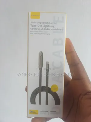 30w High Power Usb-C Charging Datacable With Phoneholder for iPhones
