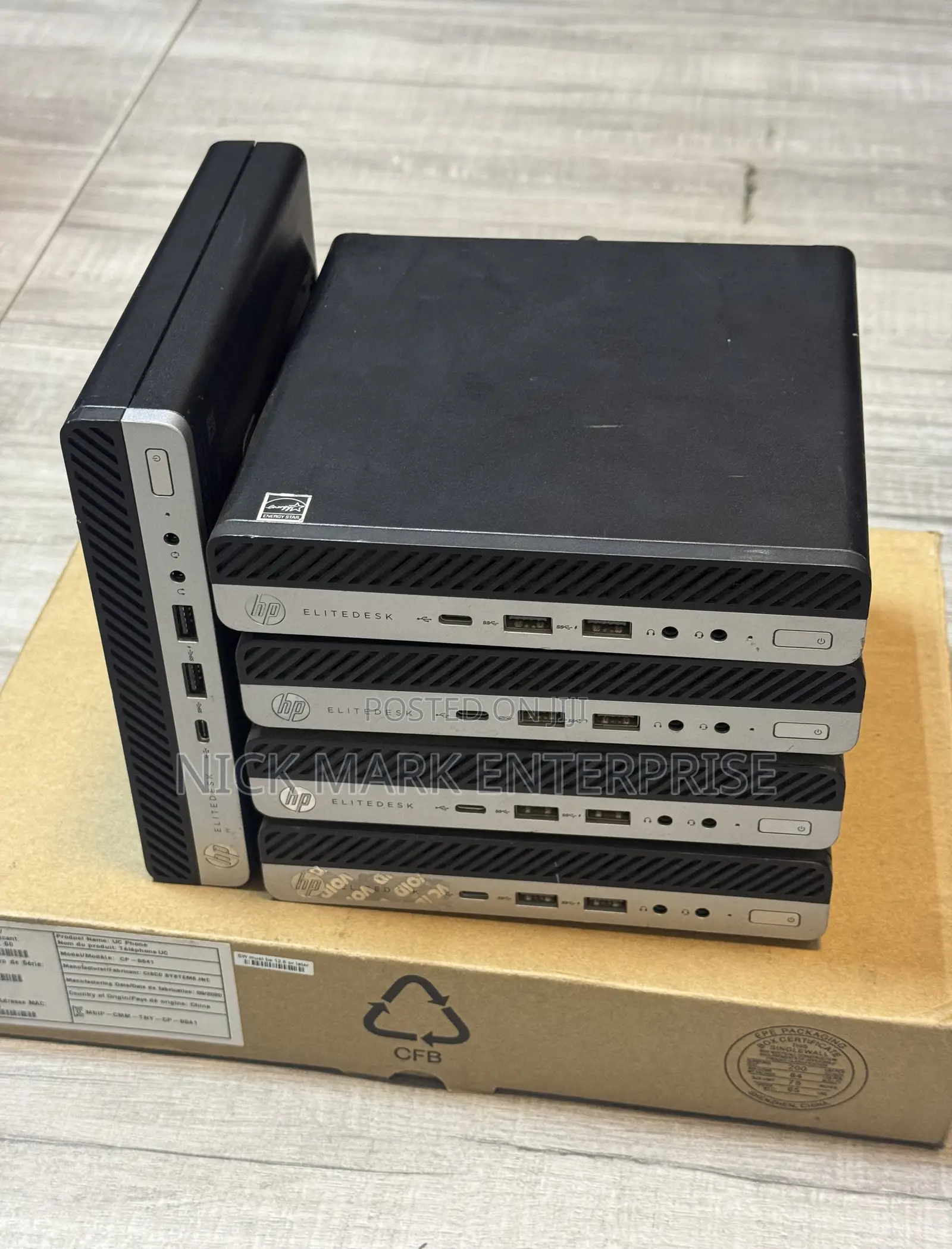 Desktop Computer HP EliteDesk 705 G3 4GB AMD SSD 128GB