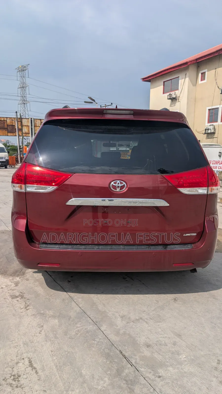 Toyota Sienna 2014 Burgundy