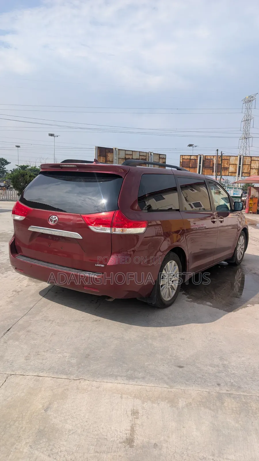 Toyota Sienna 2014 Burgundy
