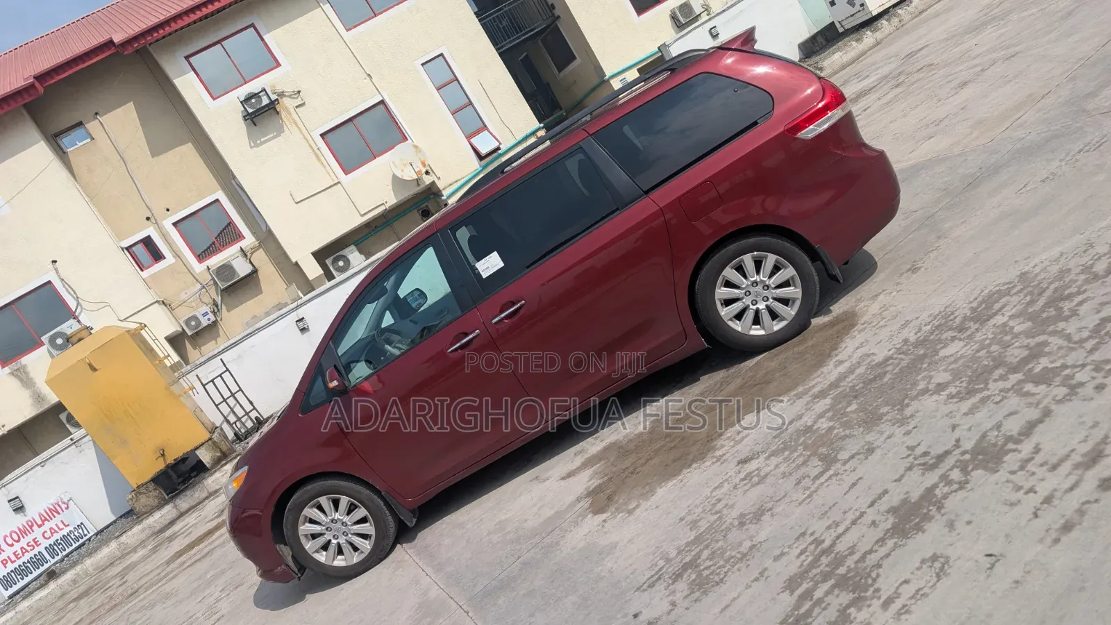Toyota Sienna 2014 Burgundy