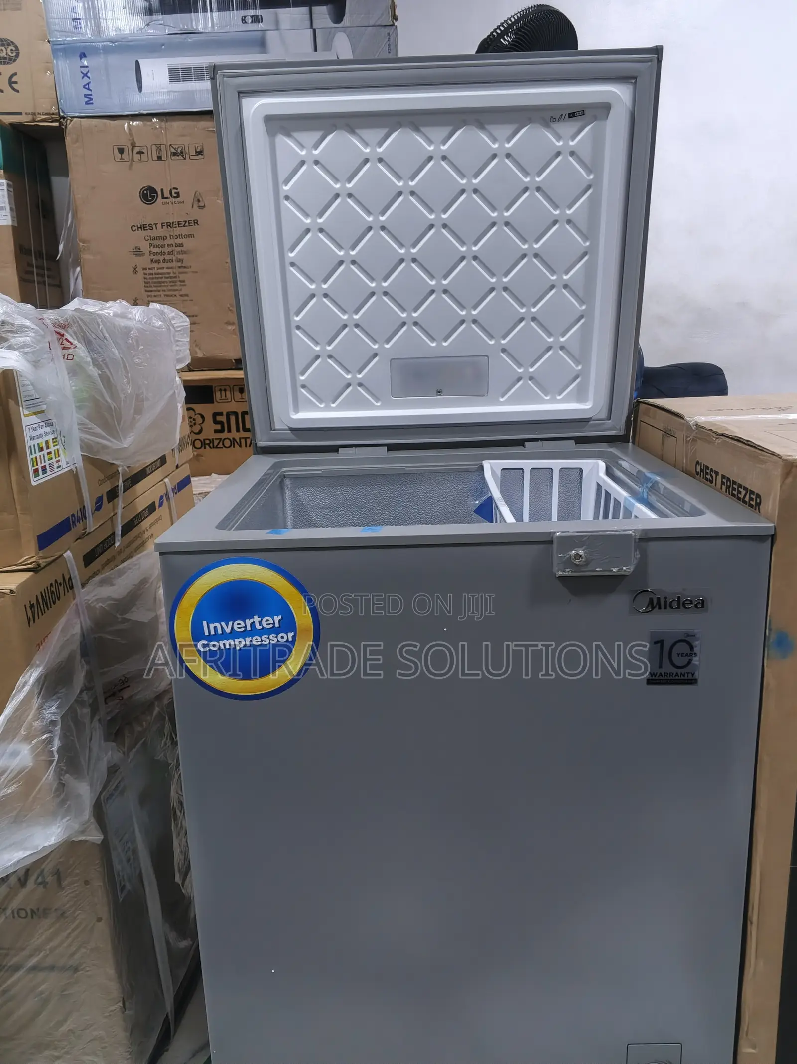 Midea 143l Inverter Deep Freezer – Durable and Energy Efficient