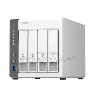 Qnap 4 Bay Tower Home and Office Nas / 2.5gbe High Speed Ts-433
