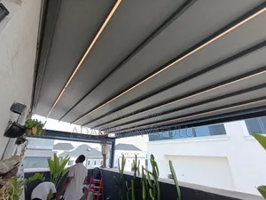 Automated PVC Pergola With Led Lights – 6m X 5.5m