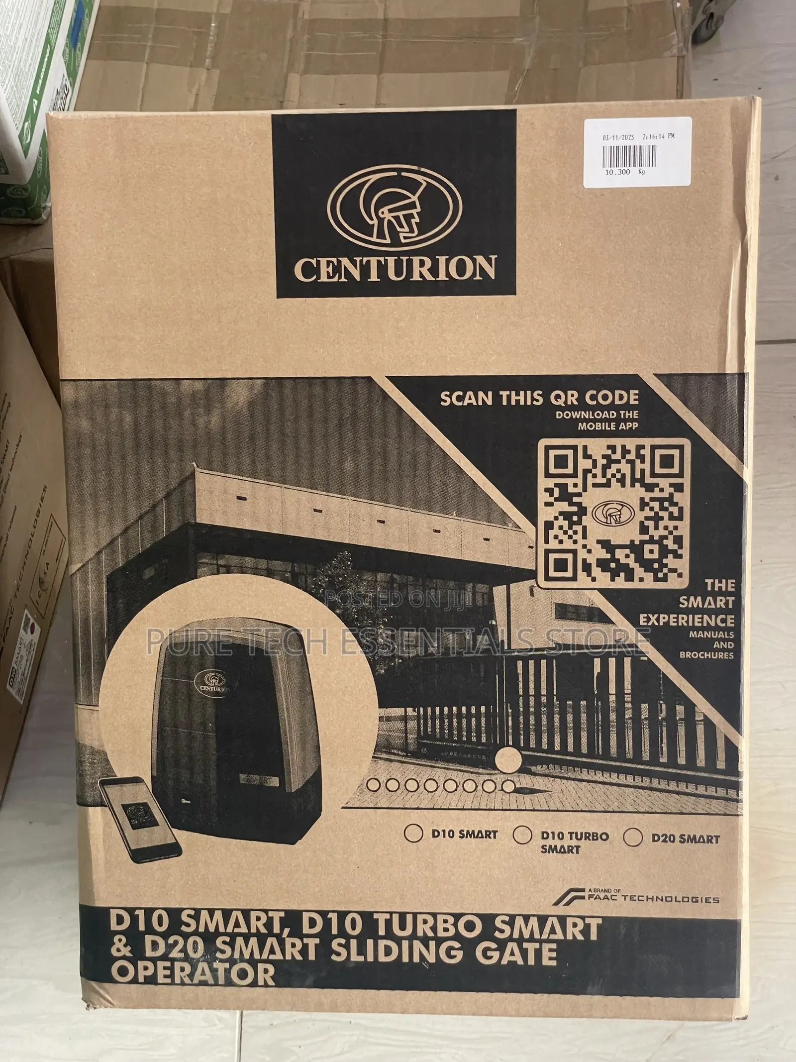 Original Centurion D10 Smart Automatic Sliding Gate Opener