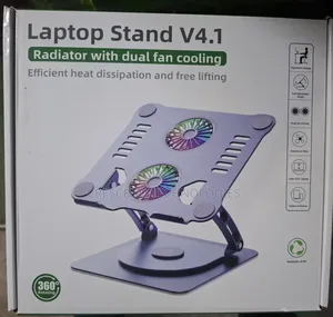 Laptop Stand With Dual Fan