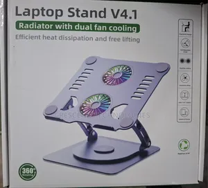 Laptop Stand With Dual Fan