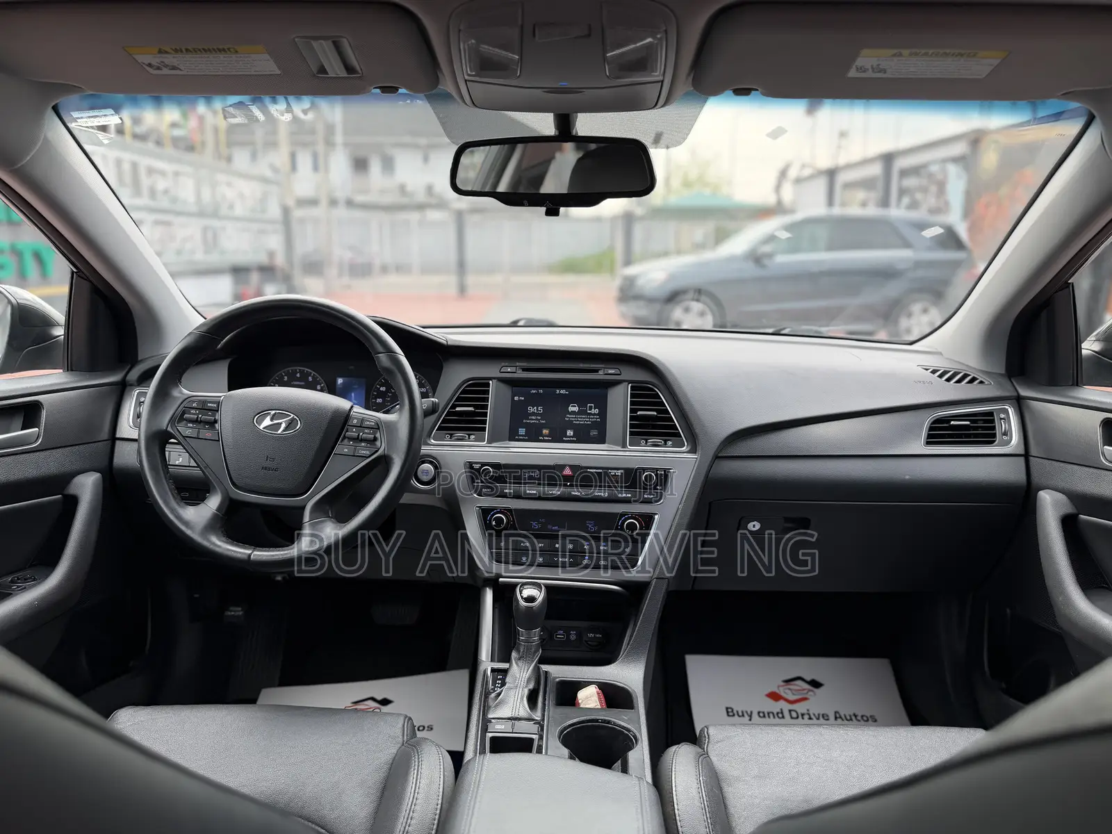 Hyundai Sonata 2016 Black