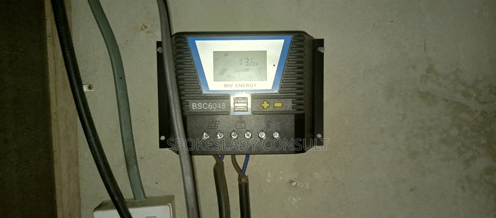 Miv Energy Bsc6048 Solar Charge Controller – Efficient Battery Chargin