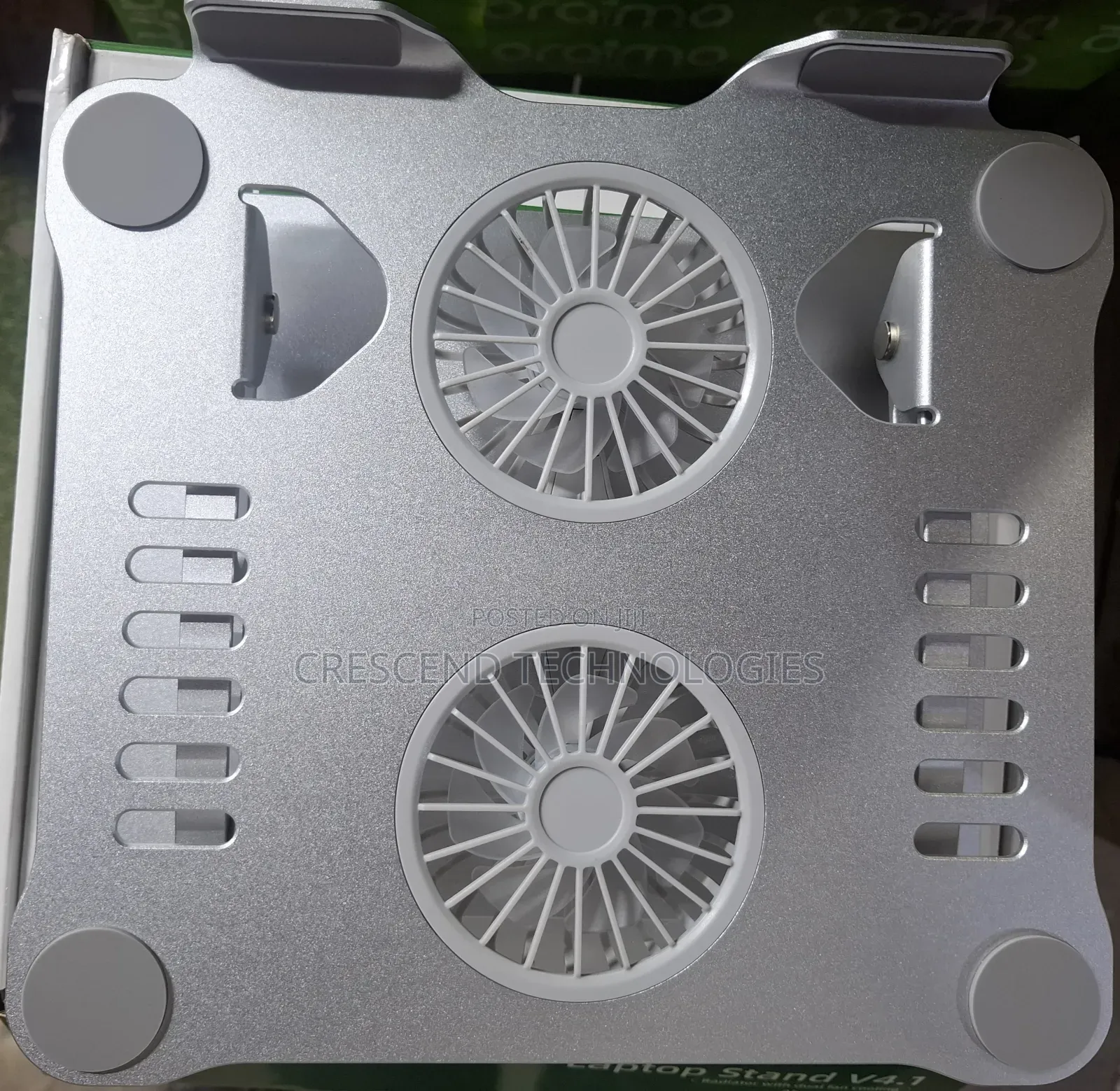 Laptop Stand With Dual Fan