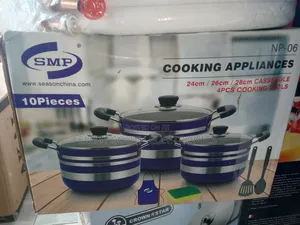 SMP Cooking Appliances 10 Pieces