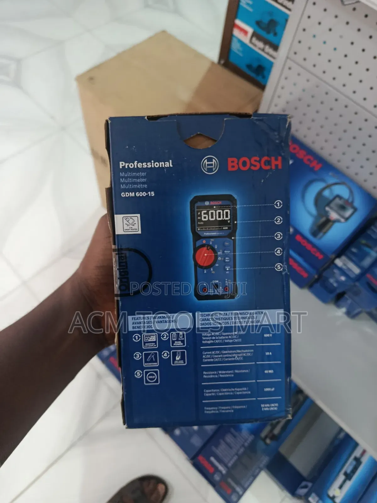 Bosch Professional Digital Multimeter GDM 600-15 (Gdm 600-15)