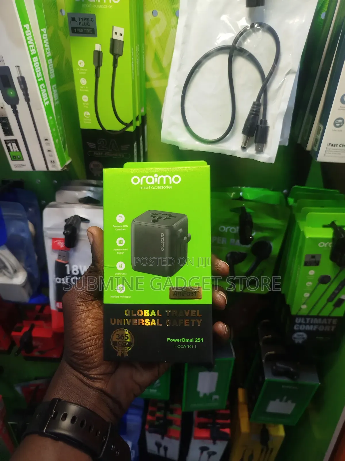 Oraimo Universal Travel Adapter