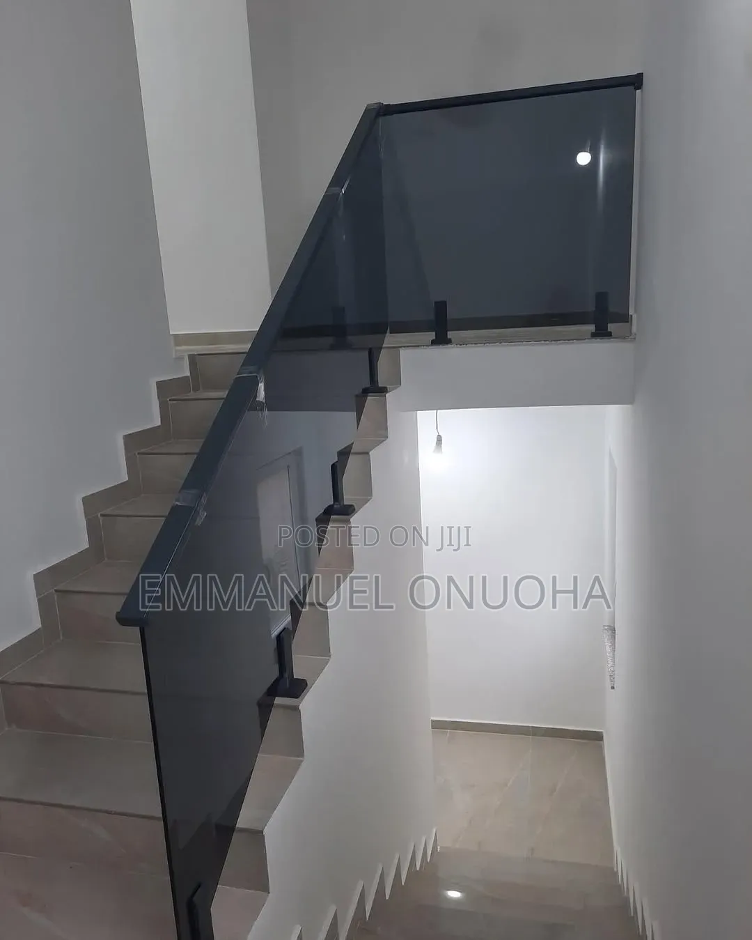 Dark Gray Balcony Handrail