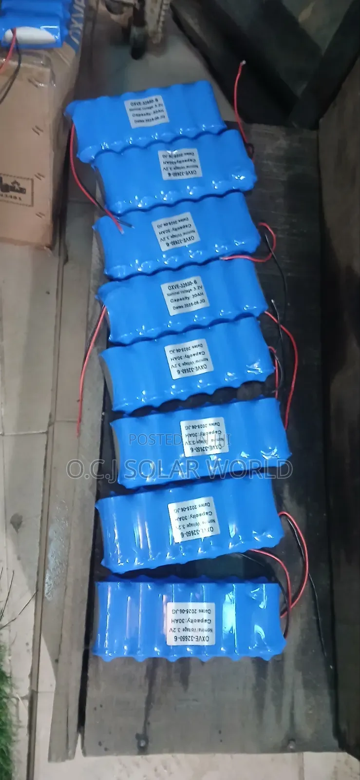 6 in 1 Lithium Battery 3.2volts