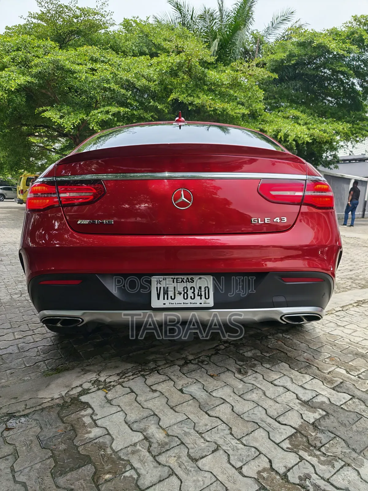 Mercedes-Benz GLE-Class 2018 Burgundy