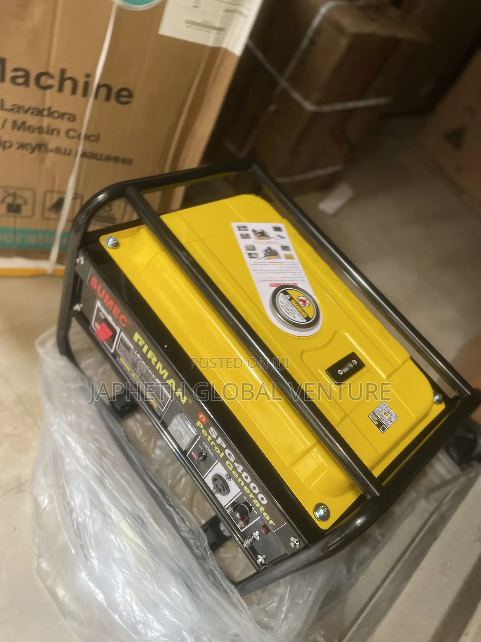 Sumec Firman Spg4000 Open-Type Generator for Everyday Use