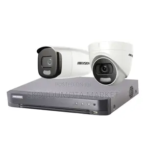 2 Units Day and Night Colorvu CCTV DVR Surveillance Camera System