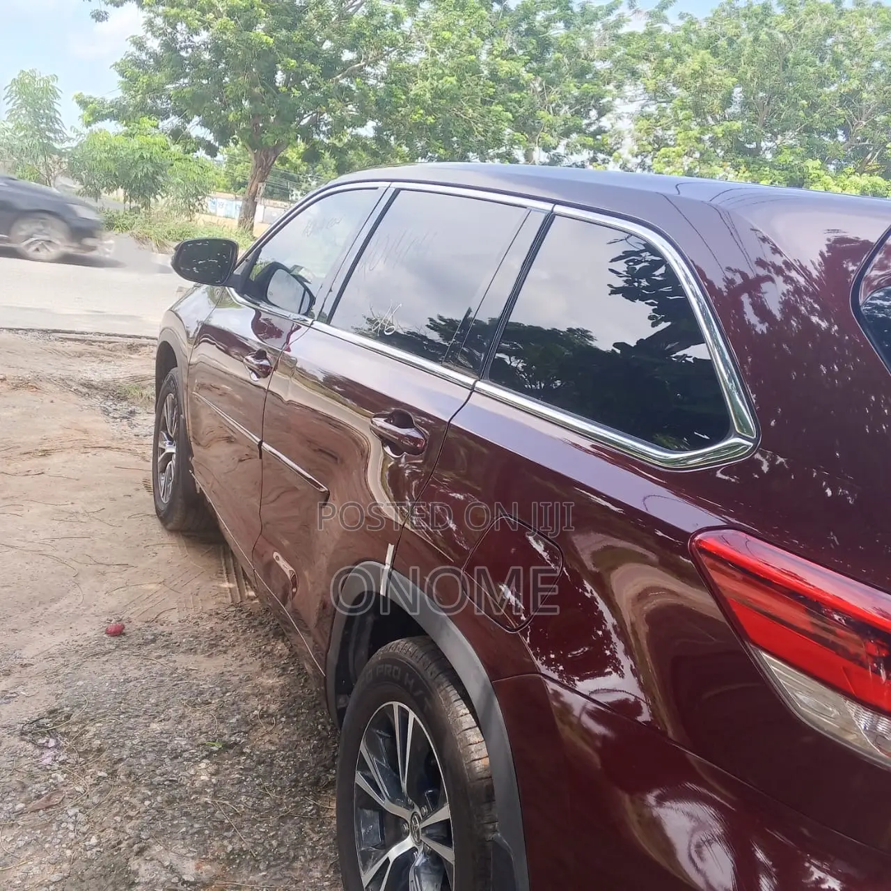 Toyota Highlander 2017 Red