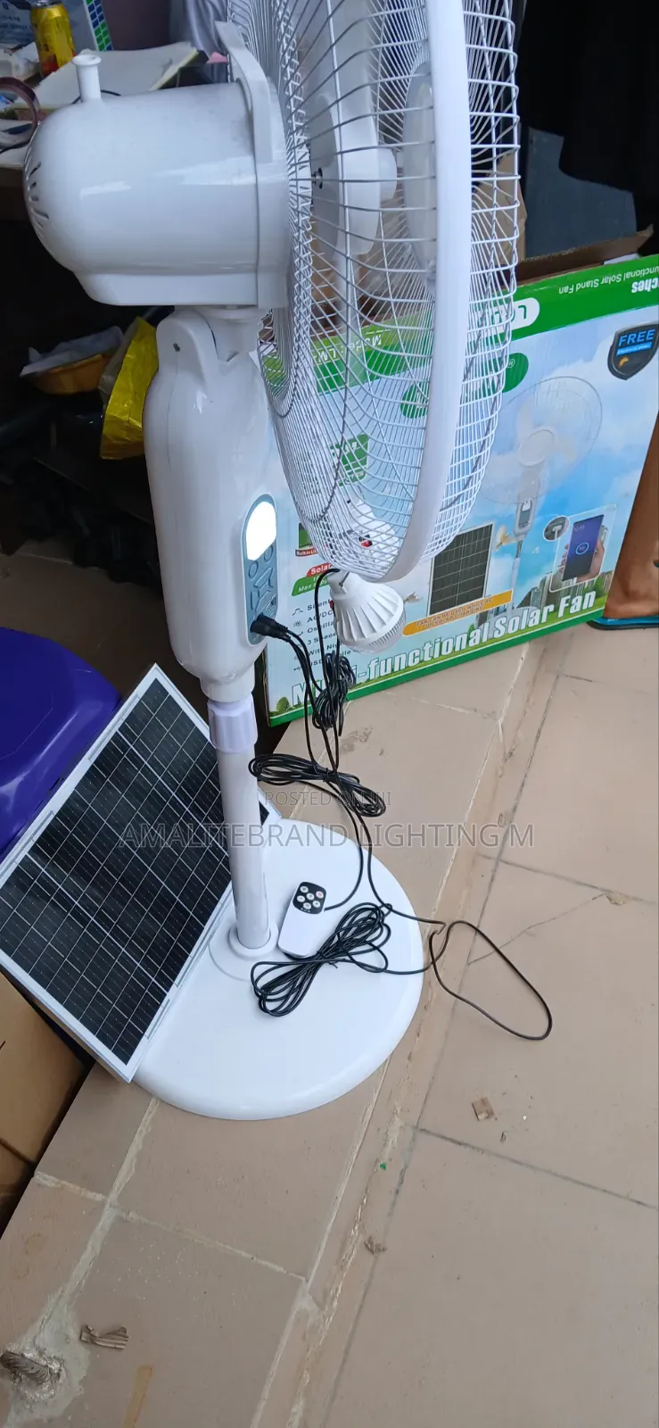 18 Inches Quality Solar Fan