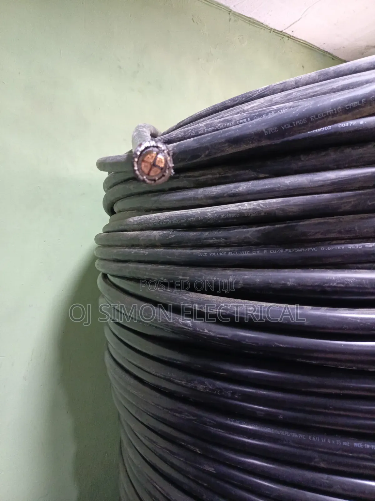 35mmx4core Armoured Cable