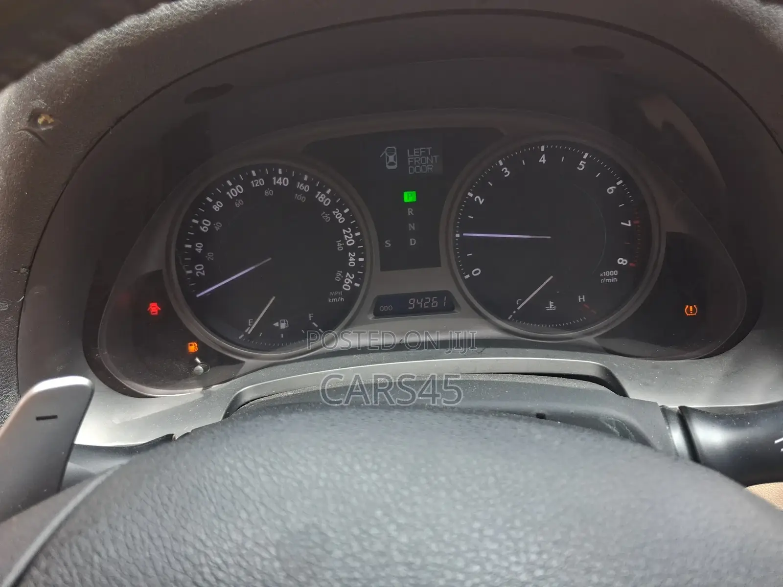 Lexus IS 2007 Red