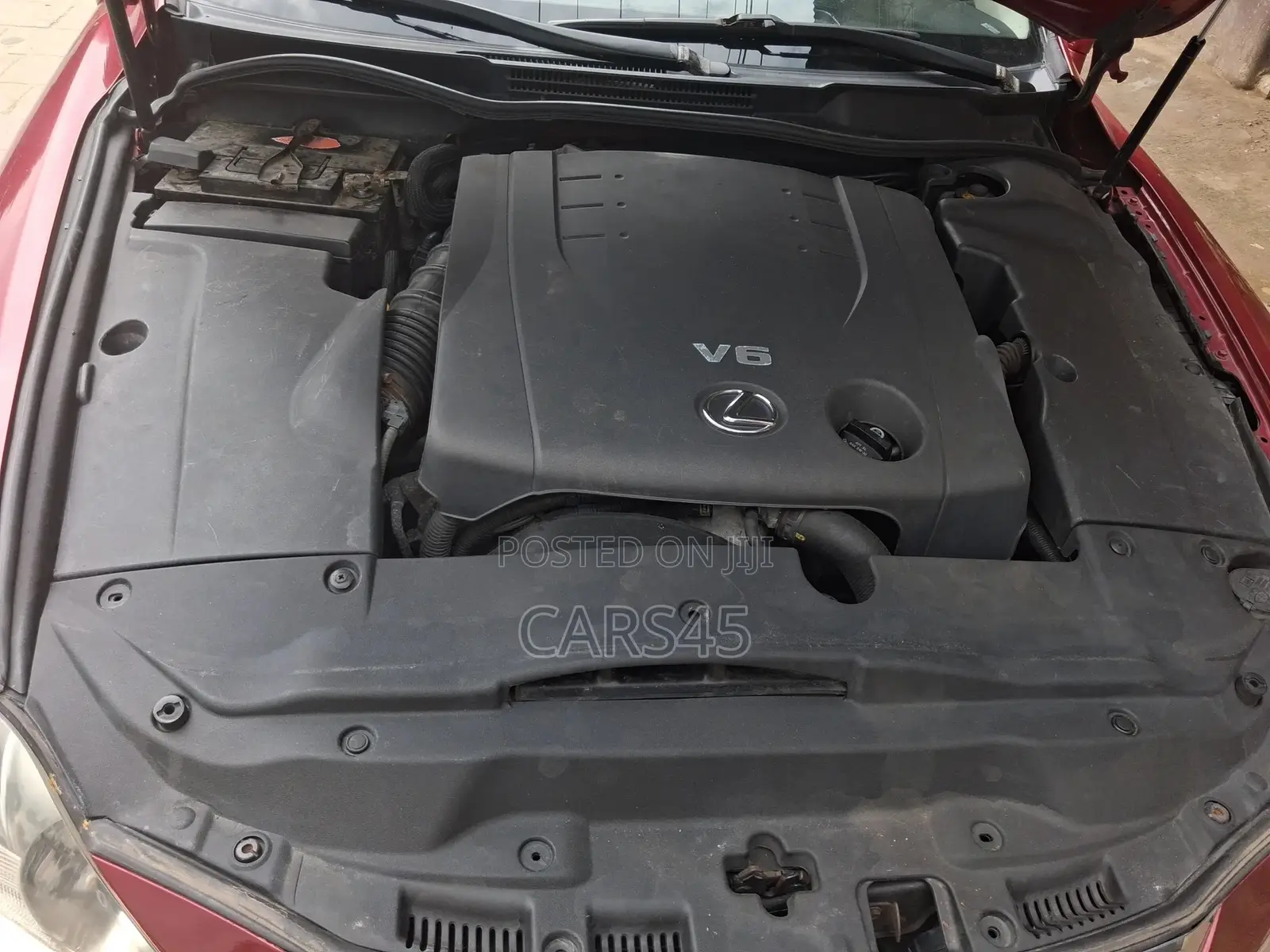 Lexus IS 2007 Red