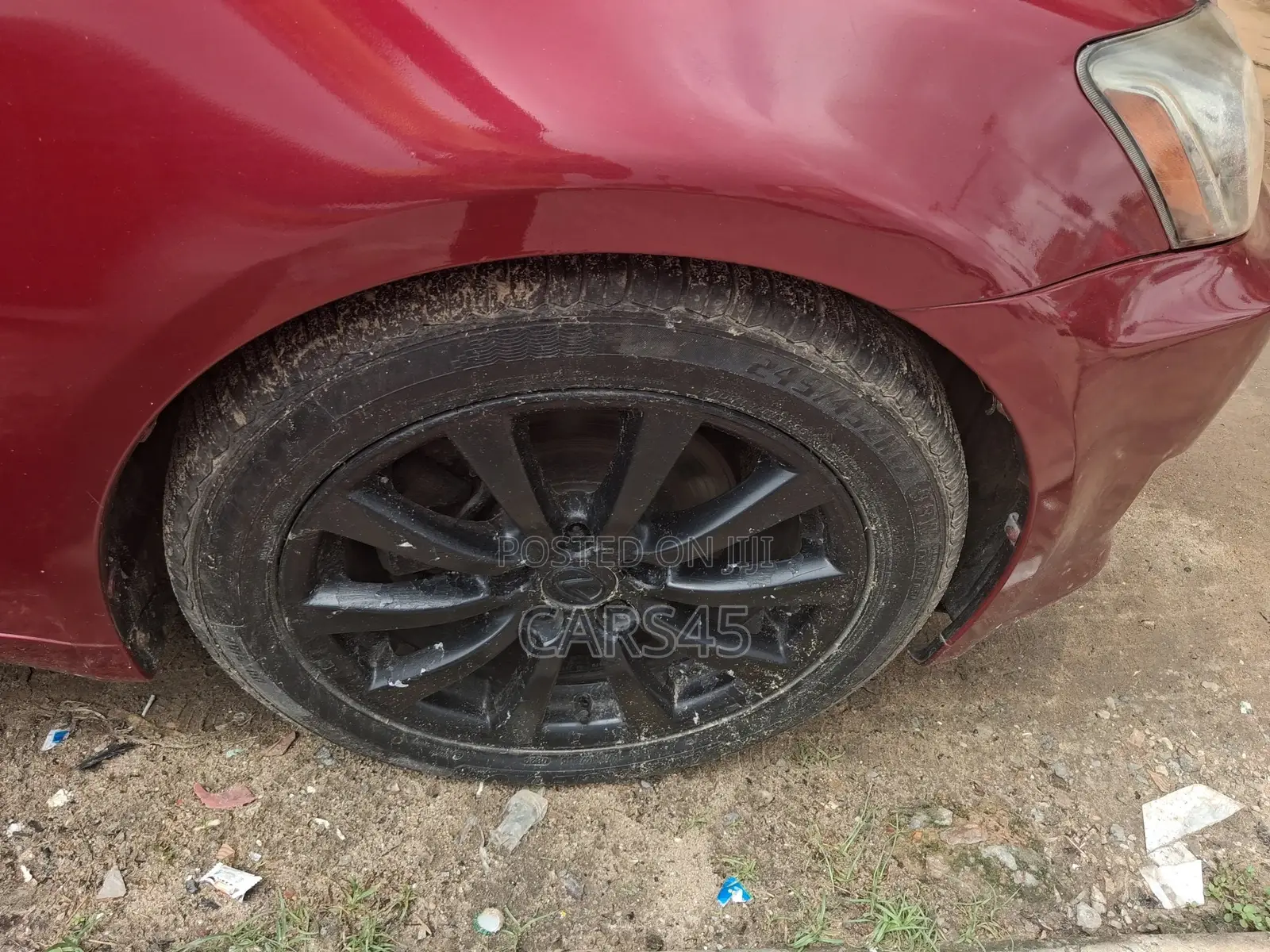 Lexus IS 2007 Red