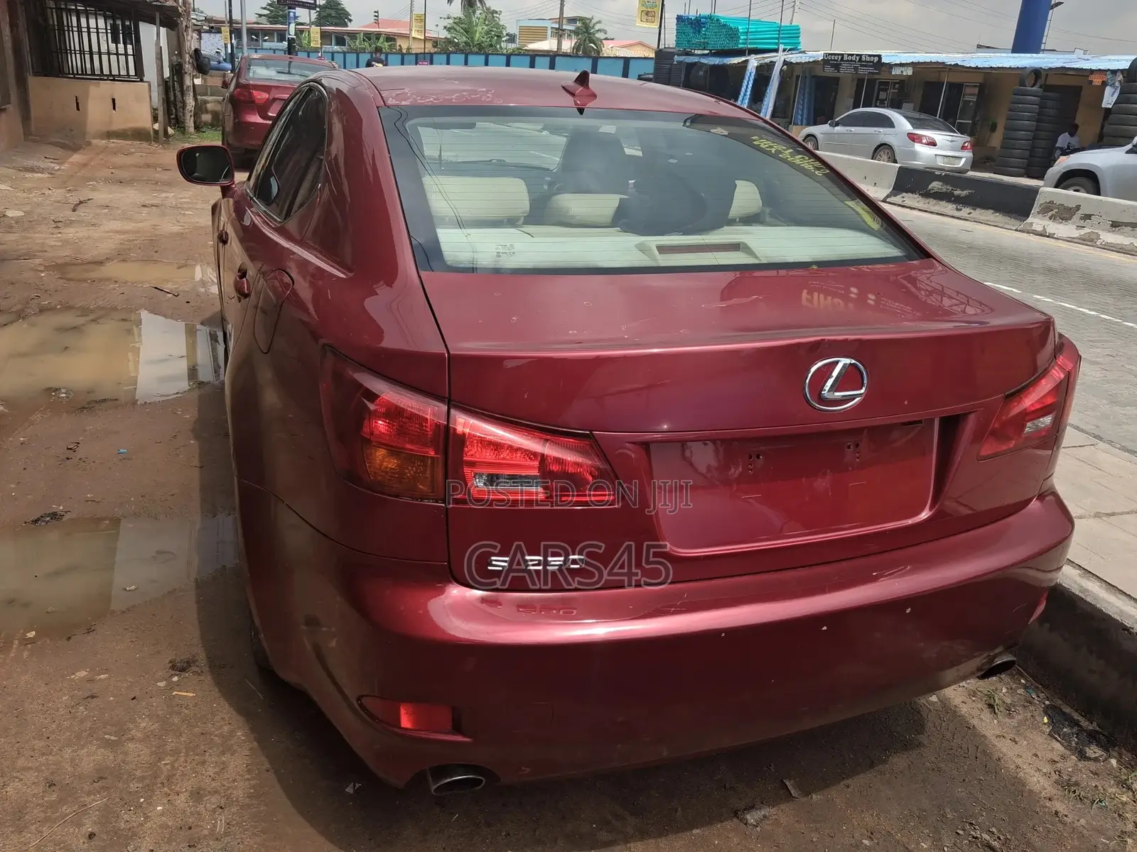 Lexus IS 2007 Red