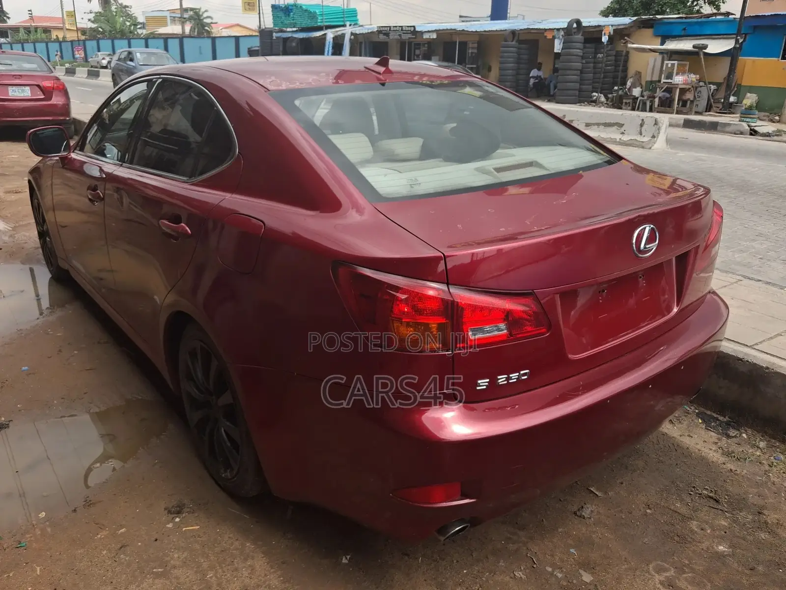 Lexus IS 2007 Red
