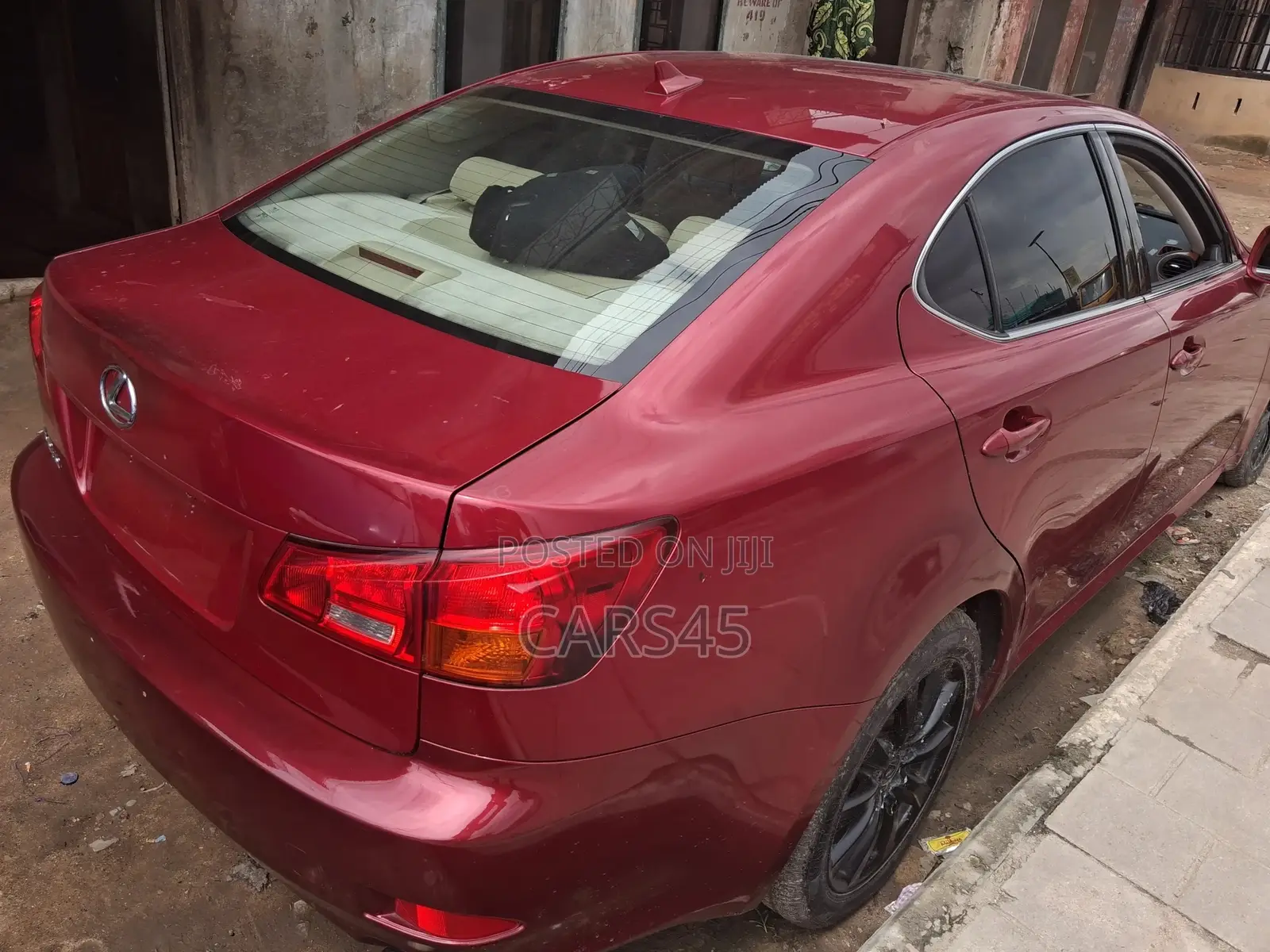 Lexus IS 2007 Red
